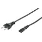 MicroConnect Power Cord Notebook 0.5m Black MicroConnect Power Cord Notebook 0.5m Black